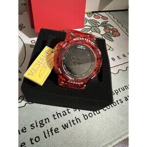 Invicta Racing Burnout Digital Men's Watch - Red 52mm 49045 New in Box
